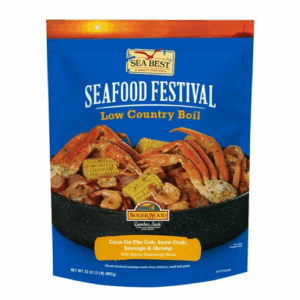 Sea Best Seafood Festival, 2 lb, Shrimp, Sausage, Snow Crab and Corn
