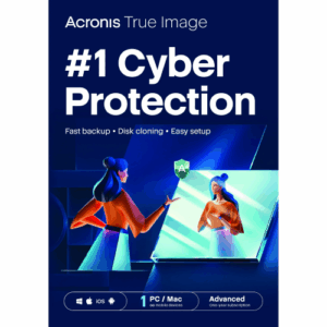 Acronis True Image Advanced 50GB Cloud, Antivirus and Backup Software