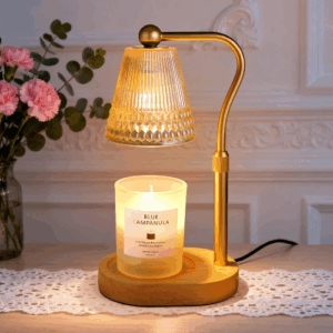 Candle Warmer Lamp, Adjustable Height & Dimmable, Candles with Timer